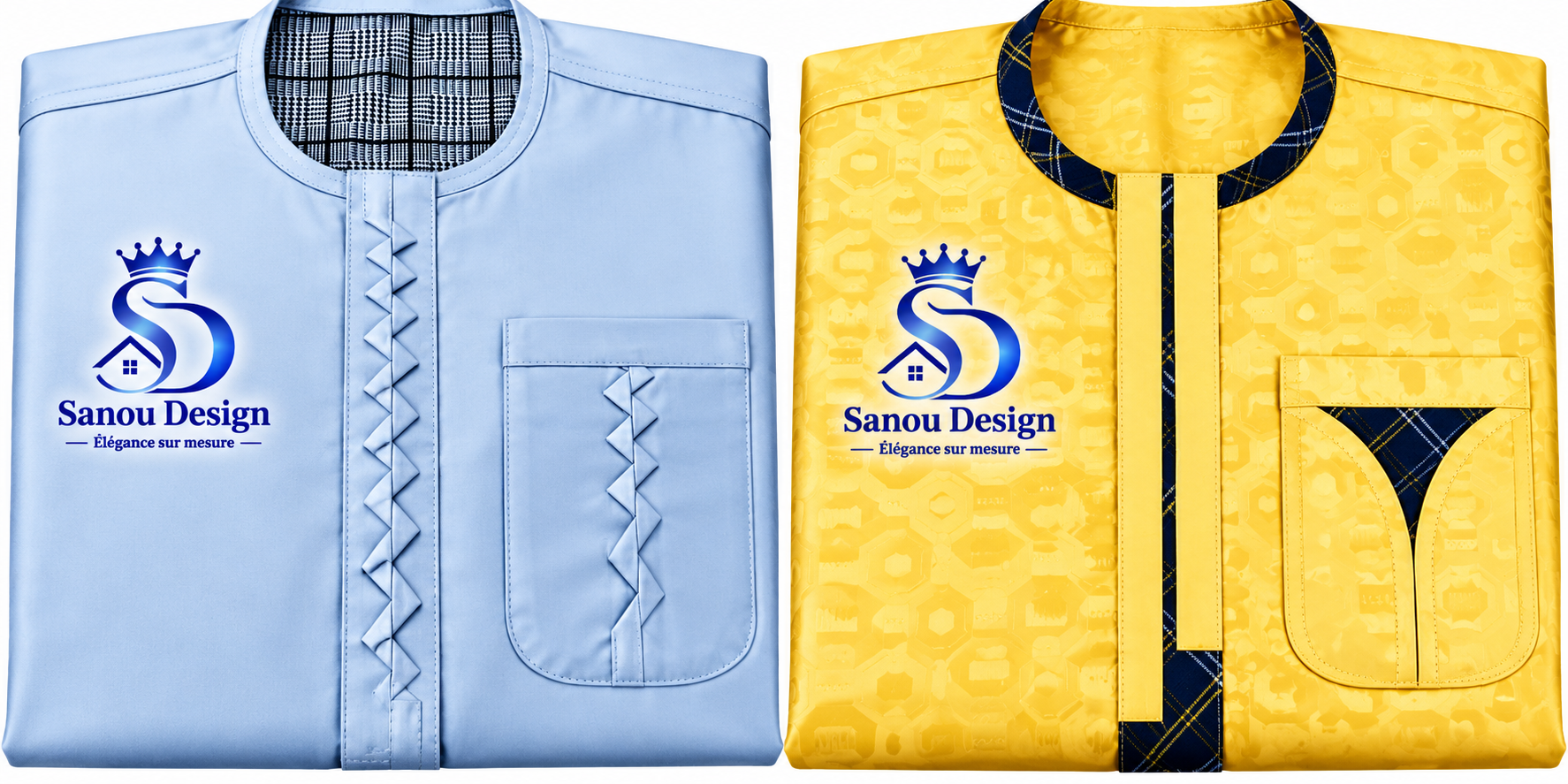 Chemises traditionnelles créées par Sanou Design